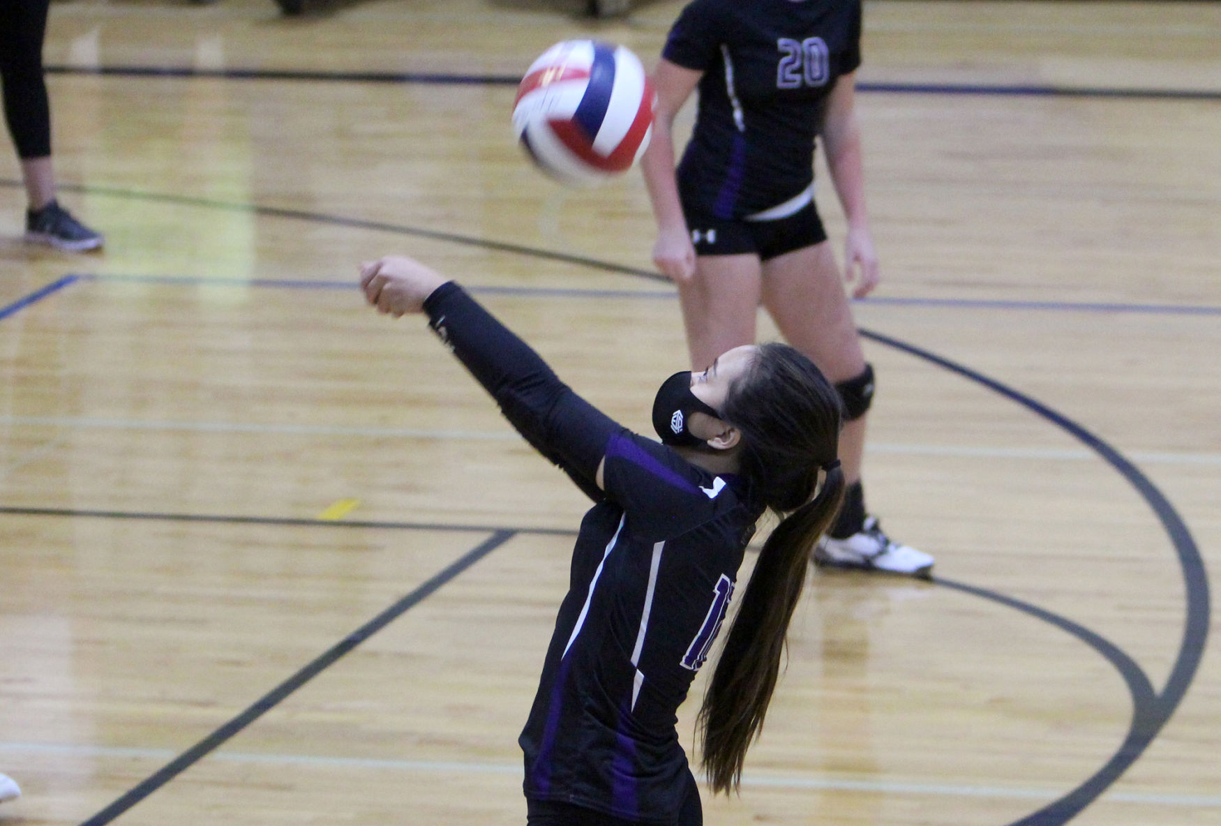 Lake Holcombe at Cornell volleyball 10-15-20